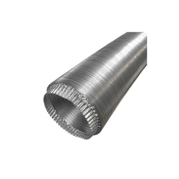 Flexible Pipe PRO Air Duct 4" x 8-ft Compressed, Thermofin