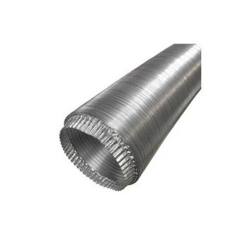 Flexible Pipe PRO Air Duct 4" x 8-ft Compressed, Thermofin