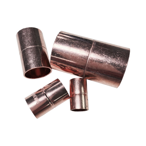 Copper Coupling 1-1/8" OD