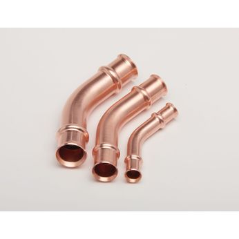 RLS Copper Press 45-Degree Elbow 3/4"