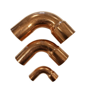 Copper 90-Degree Street Elbow Long Radius 7/8" OD