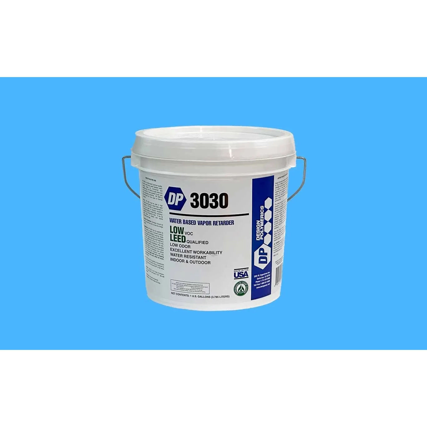 DP3030 VR White VAPOR barrier 1 gallon