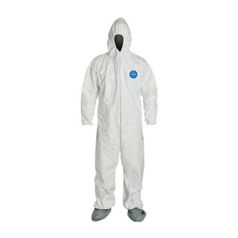 Tyvek Suits with Hood and Socks 2X 25/Case