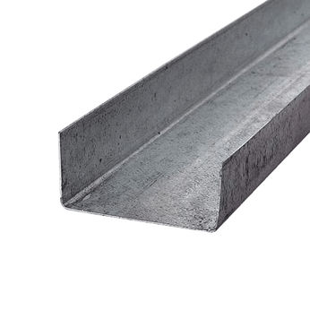 1" x 2" x 1" 26ga Galvanized U-Channel 10-ft (100-ft/bundle)