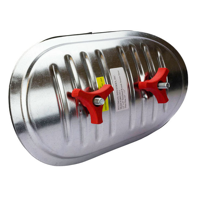 24 x 18 Round Insulated Access Door for 48" Pipe