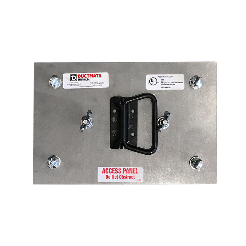 10 x 6 ULtimate Grease Duct Access Door for Flat Duct 5/box