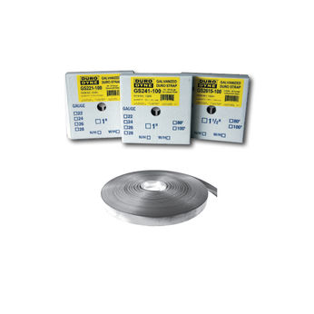 1" 26 Ga Galvanized Hanger Strap (100-ft/box)