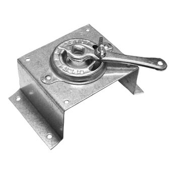 Duro Dyne 3/8" Round Dial Regulators with 2" Standoff for Round Duct 10/Box