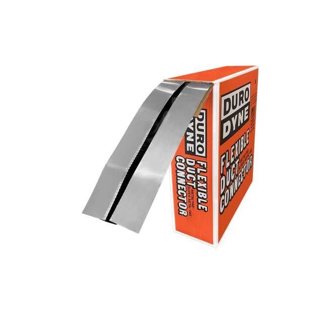 Duro Dyne 3 x 3 x 3 Stainless Steel Flexible Metal-Fab® Connector 100-ft/Roll