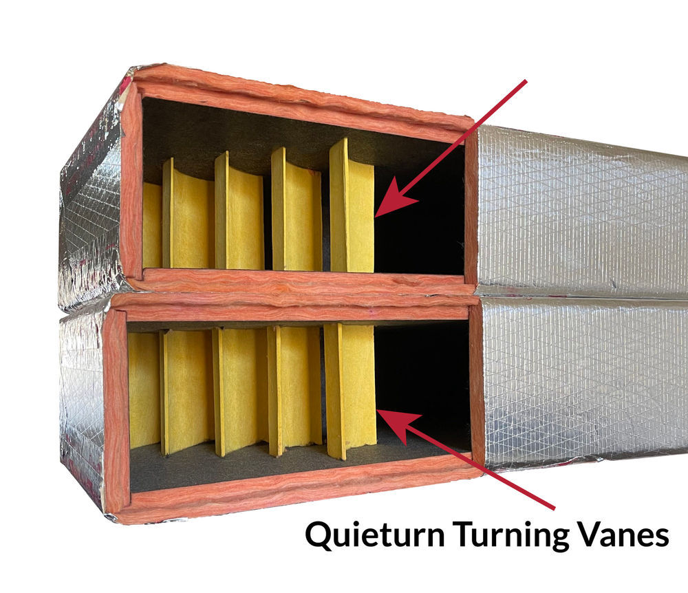 Duro Dyne QV Quiet Turn Vane, 504-ft/Box