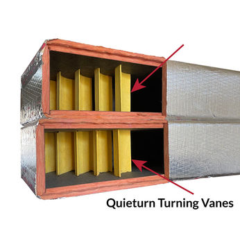 Duro Dyne QV Quiet Turn Vane, 504-ft/Box