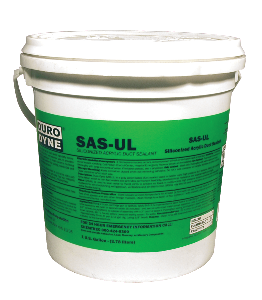 Duro Dyne Waterbased Duct Sealant 1 Gallon Pail