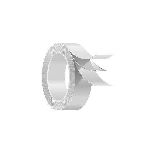 2-1/2" x 50-ft Fasson UL181 Aluminum Foil Tape