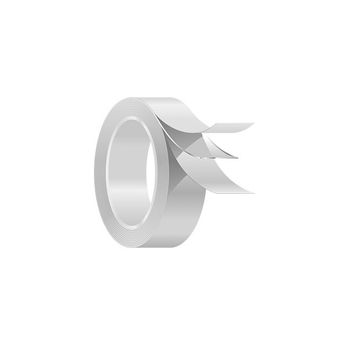 2-1/2" x 50-ft Fasson UL181 Aluminum Foil Tape