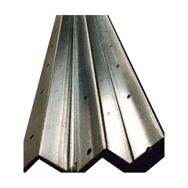 1-1/2" x 1-1/2" x 10-ft Pre-punched 16ga Galvanized Fire Damper Angle 500-ft/Bundles