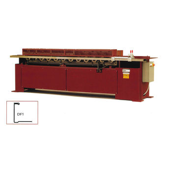 Flagler DF1 12 Station Duct Flange machine, TDC rolls