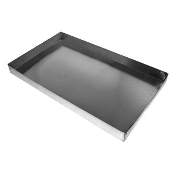 32" x 32" x 2" Galvanized Drain Pan, No Hole