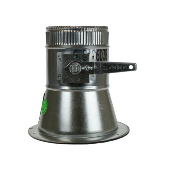 8" Conical with Damper and 2" Stand-off
