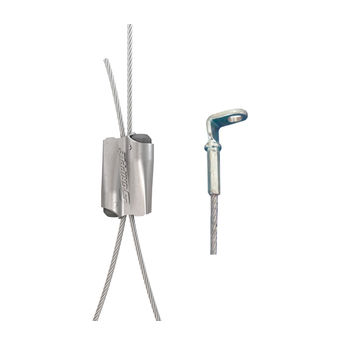 90-Degree 1/4" Eyelet Hanger with EF 10-ft