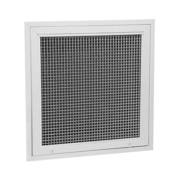 #RE5TI 24 x 24 Eggcrate Return Air Grille T-Bar Face Only with Insulated Back