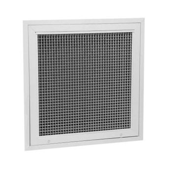 #RE5TI 24 x 24 Eggcrate Return Air Grille T-Bar Face Only with Insulated Back