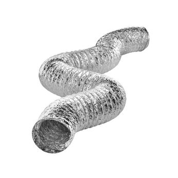 4" x 25-ft UL 181 Class 1 Non-Insulated HVAC Air Connector – 5 Layer