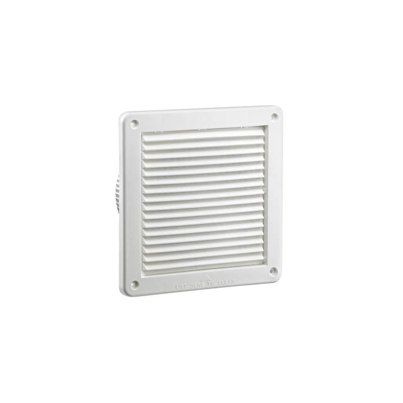 6" Fresh Air Intake Vent, Mini Louver