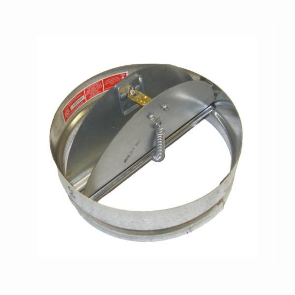 Lloyd Industries 6 x 10 Ceiling Radiation Damper with R6 45-Degree Slant CRD Boot
