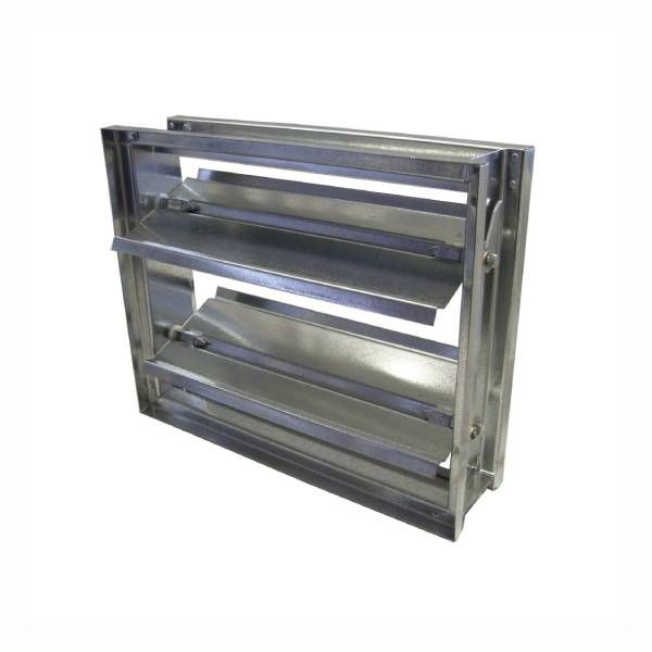 Lloyd Industries 14 x 12 Air Control Damper with 8" Shaft, 1" Standoff and 120v Actuator