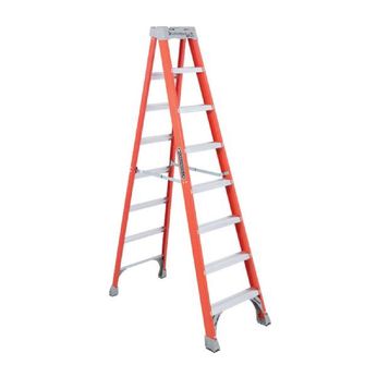 Louisville 8-Foot Fiberglass Step Ladder