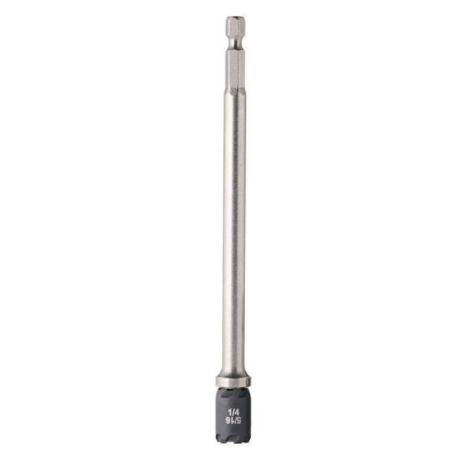 C-RHEX® SawTooth Cleanable, Reversible, Magnetic 1/4 and 5/16 Hex Driver, 6 in