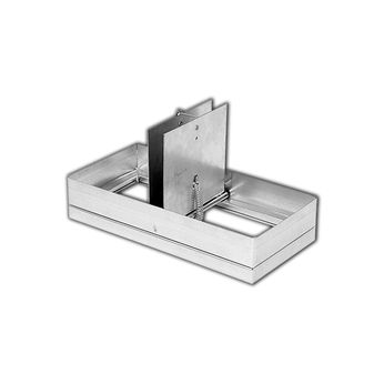Metal Fab 16 x 12 Plenum Damper with 8" Sleeve 212-Degree (Damper must be Centered)