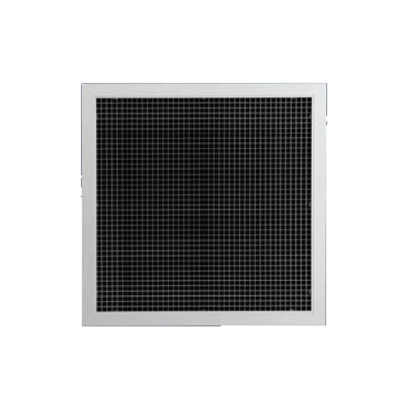 24 x 24 Eggcrate Return Grille with R6 Insulated Back