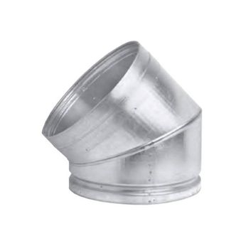 Metal Fab 10" B-Vent 45-Degree Adjustable Elbow