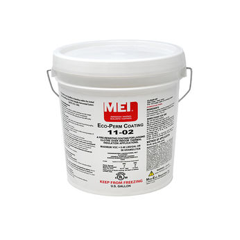 Mon-Eco Waterbased Smooth Eco-Perm Coating White 1 Gallon Pail