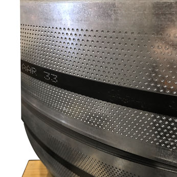22 Ga 5.394" Wide Perforated Spiral Coil