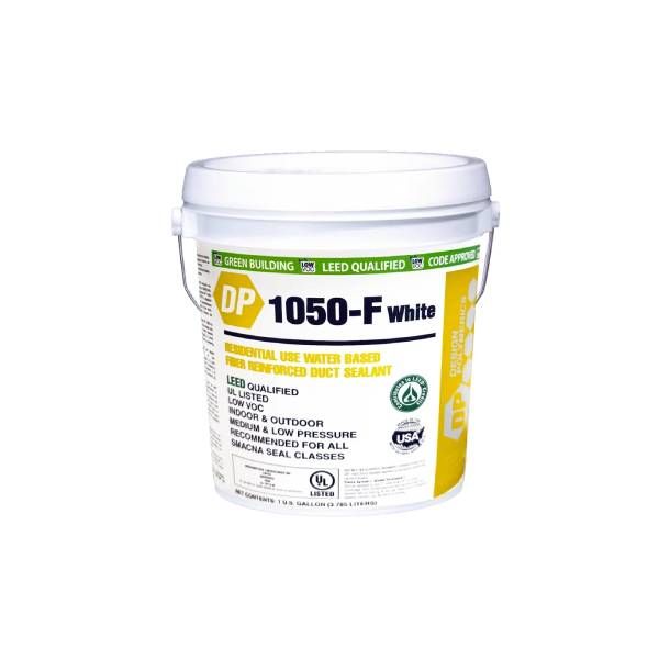 Design Polymerics DP1050 Waterbased Fibered Duct Sealant, 1 Gallon Pail