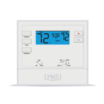 Pro1 IAQ Multi-Stage Programmable Thermostat, 2H/1C HP or 1H/1C Conventional