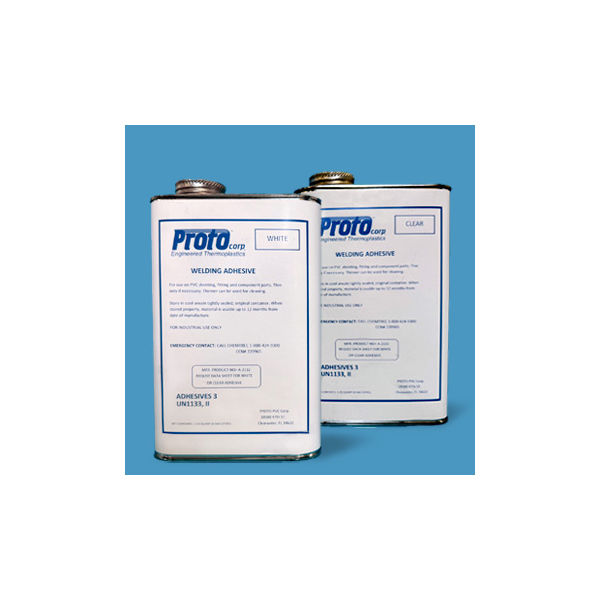 QT. White PVC Adhesive