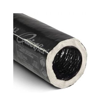 6" x 25-ft UV-Inhibited Black Jacket Flex Duct R8