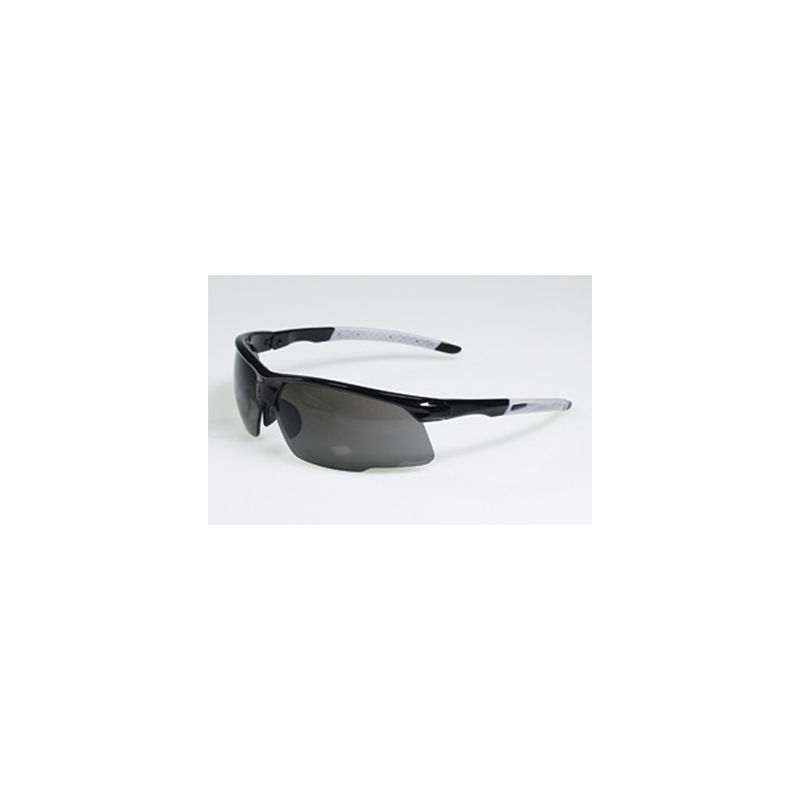 RADNOR™ Black Safety Glasses Grey Lens