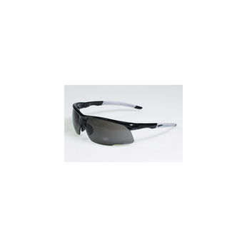 RADNOR™ Black Safety Glasses Grey Lens