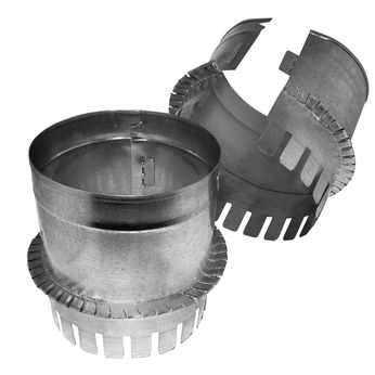 8" FG Ductboard Snap Collar