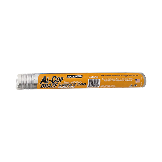 SolderWeld Al-Cop Braze 18" 5-Rod Pack
