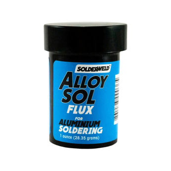 SolderWeld Alloy Sol White Aluminum Brazing and Soldering Flux