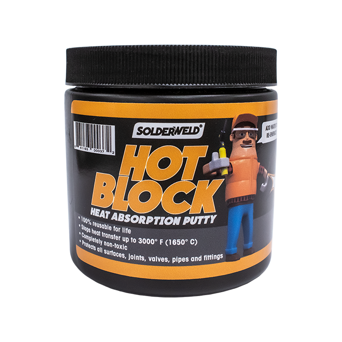 SolderWeld Hot Blk Heat Absorption Putty