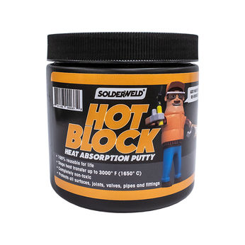 SolderWeld Hot Blk Heat Absorption Putty
