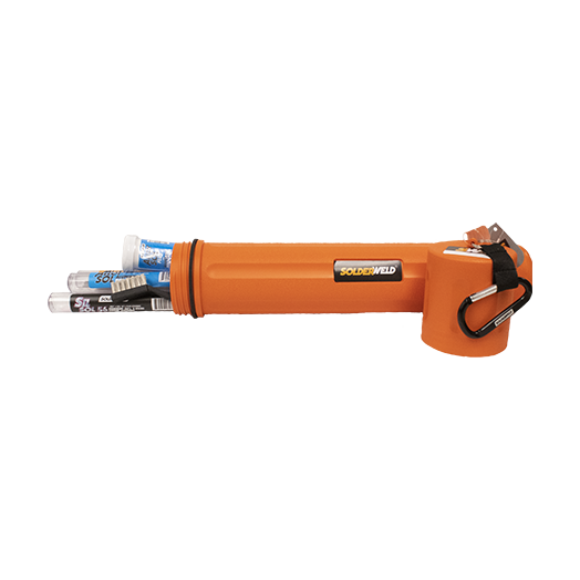 SolderWeld 5% Sil-Phos HVAC All-In-One Brazing Kit in Orange Canister