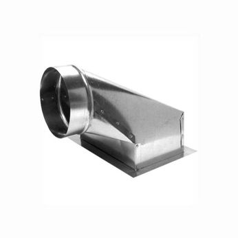 6 x 12 x 7 90-Degree Ceiling Box with 1" Flange