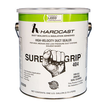 Hardcast Sure-Grip™ 404 Solvent-Based Duct Sealant 1 Gallon Pail